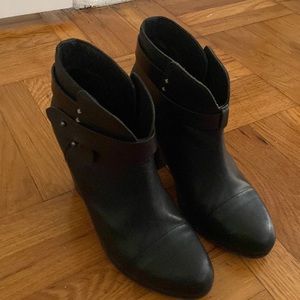 Rag & Bone Harrow black booties